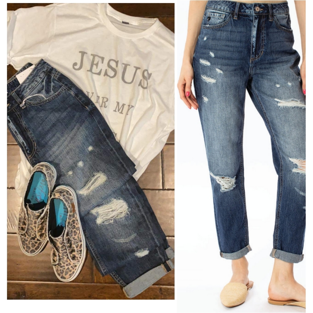 NWT KANCAN GIRLFRIEND JEANS - Picture 3 of 6